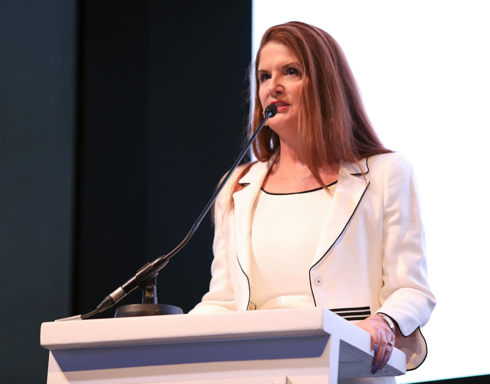 Josephine Buys, CEO of the IAB, opens the summit