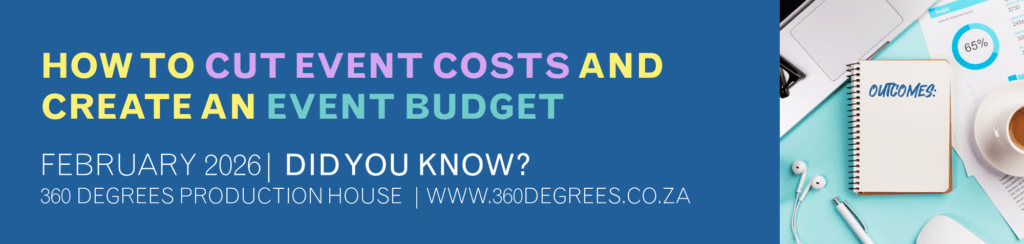 How to cut event costs and create an event budget